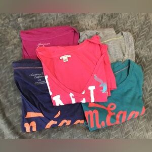 5 Vintage American Eagle Outfitters Short Sleeve Tees